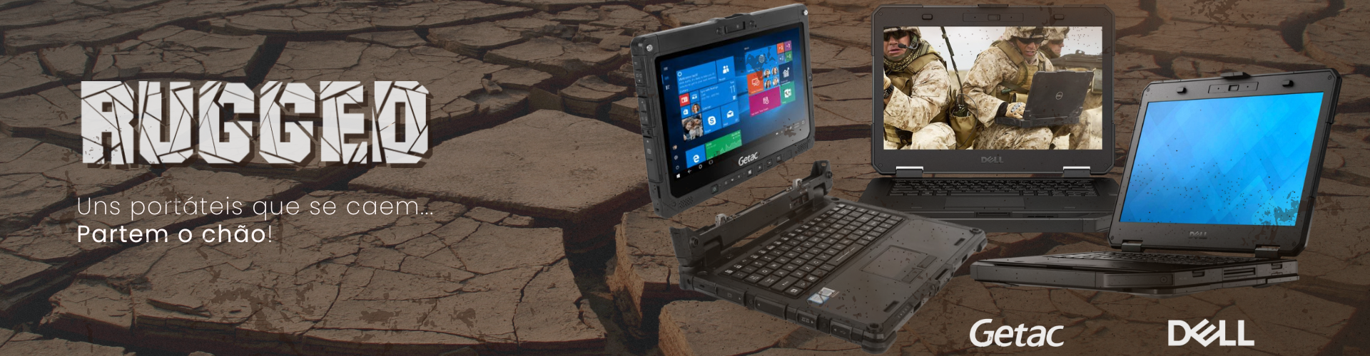 HOMEPAGE | Banner Portáteis Rugged