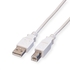 Cabo USB2.0 A/B 0.8M Branco