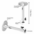 Suporte Teto Projector 360 Rosca - OEM - 0080014009