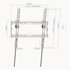 Suporte Parede Tooq 32-70 45Kg - TooQ - 8433281011953
