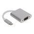 Adaptador USB-C VGA c/Audio - Velleman - 5410329689100