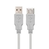 Extensão USB2.0 A/A 1.8M Bege - Nanocable - 8433281000452