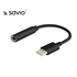 Adaptador USB-C Jack 12cm Savio - Savio - 5901986045304