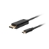 Cabo USB-C DP 1.8 4K Black Lanberg - Lanberg - 5901969436815