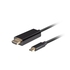 Cabo USB-C HDMI 1.8M 4K Lanberg - Lanberg - 5901969436778