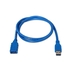 Extensão USB3.0 A/A 2M Azul Aisens - Aisens - 8436574700459