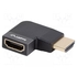 Adaptador HDMI 8K Angular Right Aluminio Lanberg - Lanberg - 5901969441024