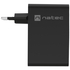 USB-C/USB-A 100W Natec Black Charger - Natec - 5901969445497