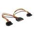 Angled Sata/2x Sata Internal Cable - Gembird - 8716309086608