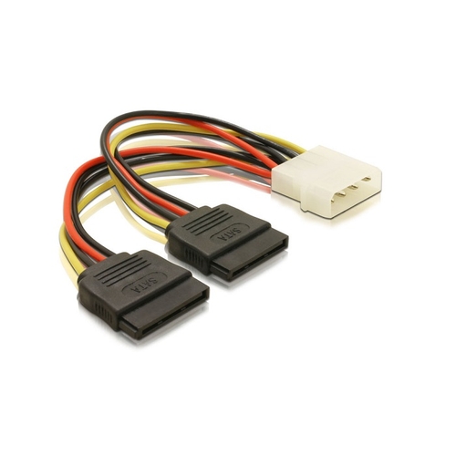 Cabo Interno Molex 2x Sata 15cm - Cablexpert - 8716309039246