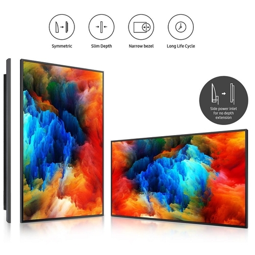 Monitor 65 Samsung QB65R 4K WiFi BT - Samsung - QB65R