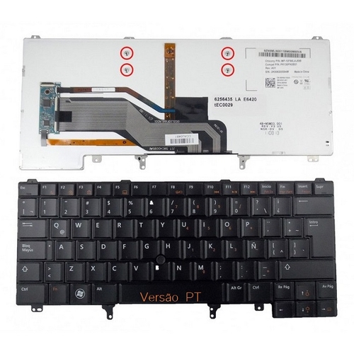 Teclado Dell E6430/E6440 PT - Dell - 0NR1X4