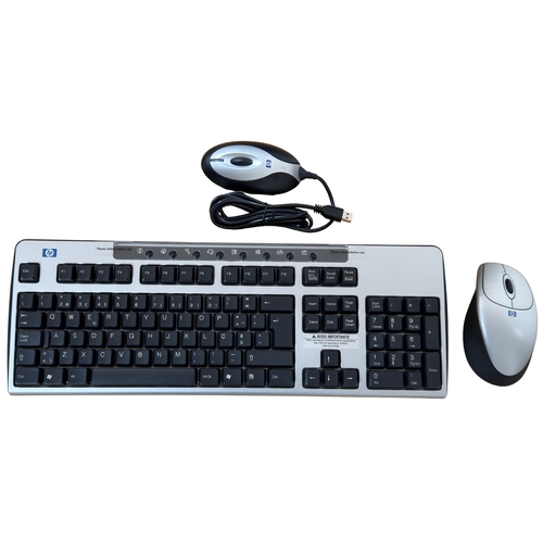 Teclado + Rato HP Sem Fios KBR0133/MUR0208 - HP - 92LP0493/92LP0492