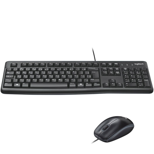 Keyboard + Mouse Logitech MK120 PT - Logitech - 5099206020559