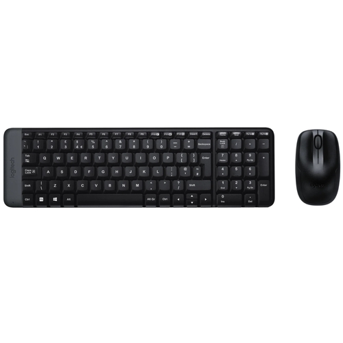 Logitech MK220 Wireless Keyboard + Mouse - Logitech - 5099206029828