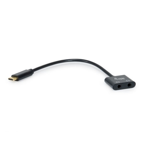 Adaptador USB-C 2x3.5mm Audio - Equip - 4015867224311