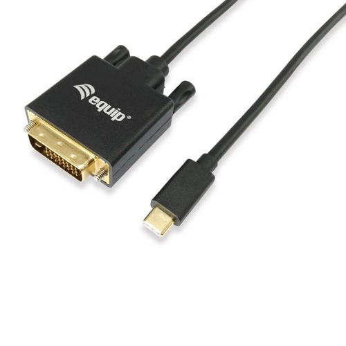 Cabo USB-C DVI-D 1.8M Equip - Equip - 4015867203743