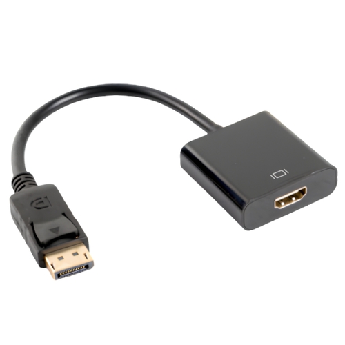 Adaptador DP 1.2 HDMI Cabo 10cm Lanberg - Lanberg - 5901969408720