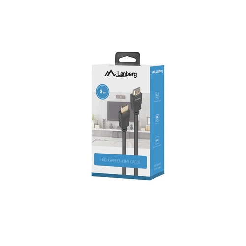Cabo HDMI1.4 3M Box Lanberg - Lanberg - 5901969434668