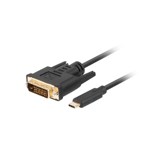 Cabo USB-C DVI-D 1.8M Lanberg - Lanberg - 5901969436853