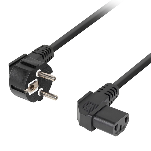 Cabo Power C13 1.8M Angular Drt. Lanberg - Lanberg - 5901969409741