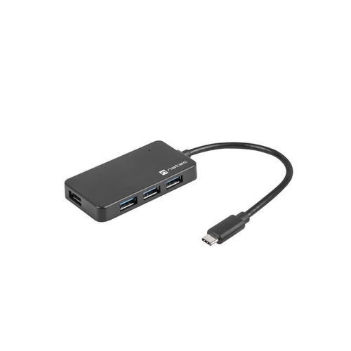 Hub USB-C 4 Portas Natec - Natec - 5901969417180