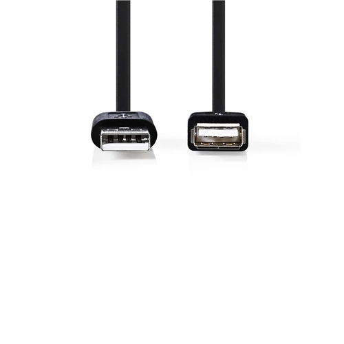 Extensão USB2.0 A/A 2M Nedis - Nedis - 5412810294411