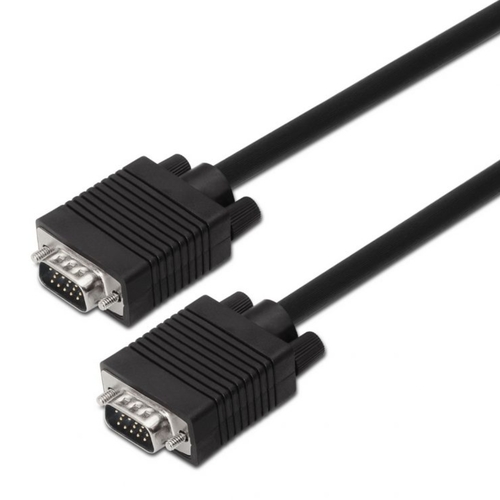 Aisens VGA Cable Black 3M - Aisens - 8436574700688