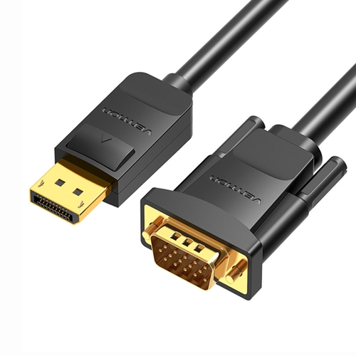 Vention Black DP VGA Cable 1.5M - Vention - 6922794746763