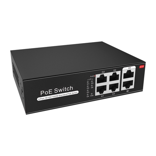 4P+2 Uplink Gigabit PoE Switch - OEM - 8435325471556
