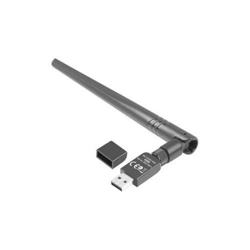 USB Network Card WLAN 300 Lanberg Antenna - Lanberg - 5901969421576