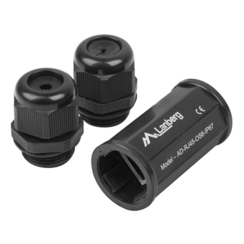 União Conector RJ45 Cat.6 Waterproof Lanberg - Lanberg - 5901969418668