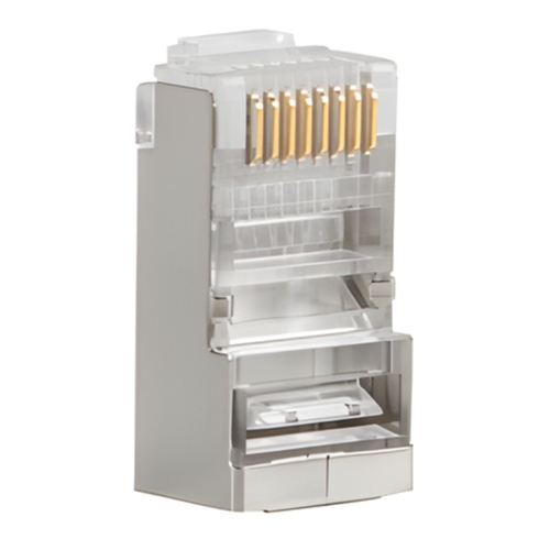 Conector RJ45 FTP Cat.6 Passivo Lanberg 100Pcs - Lanberg - 5901969424010