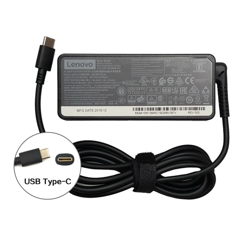 AC Lenovo USB-C 65W Original - Lenovo - ADLX65YLC3D