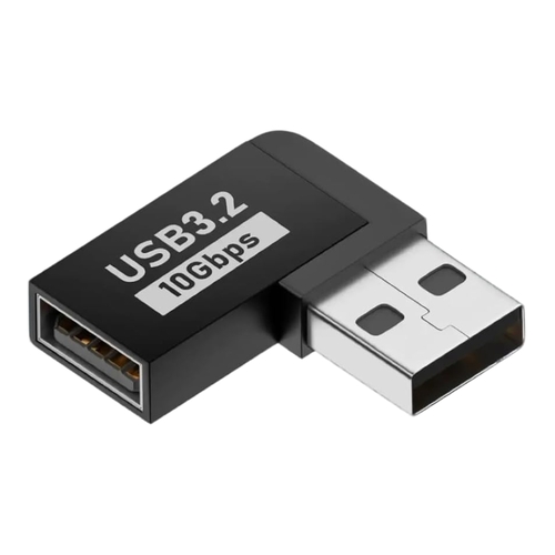 Adaptador USB-A 3.2 10Gbps 90º Left - OEM - 0250014056