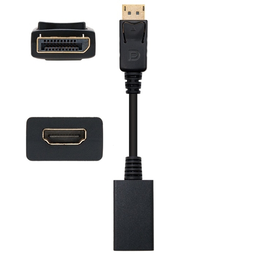 Adaptador DP HDMI Nanocable c/Cabo - Nanocable - 8433281005570
