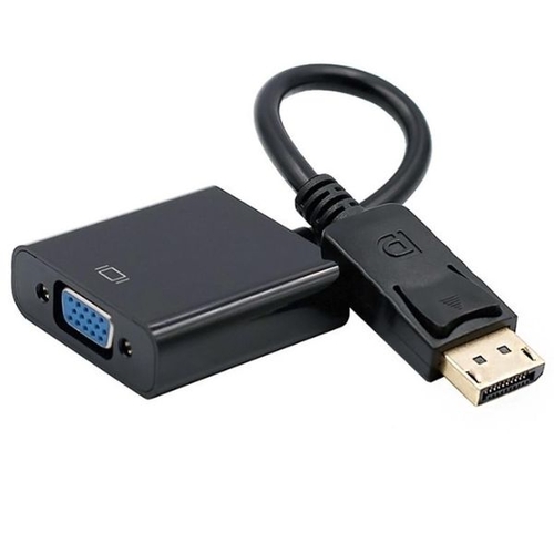Adaptador DP VGA Aisens Black - Aisens - 8436574703672