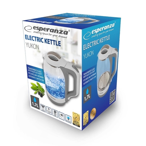 Chaleira Elétrica 1.7L - Esperanza - 5901299949795