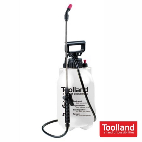 Pulverizador com Bomba 5L Toolland - Toolland - 5410329736002