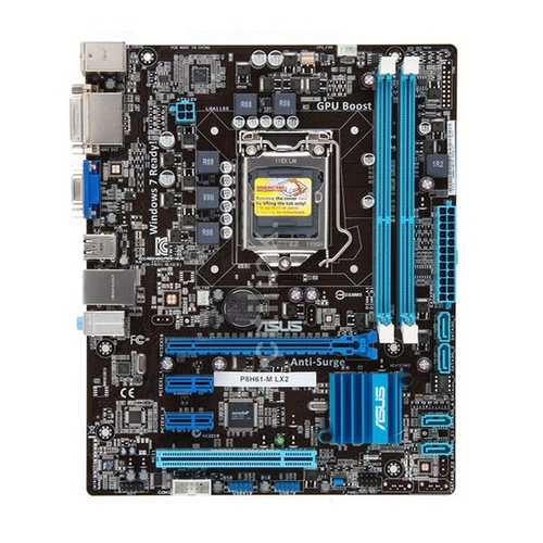 MB Asus P8H61-M LX2 R2.0 - Asus - P8H61-M LX2 R2.0