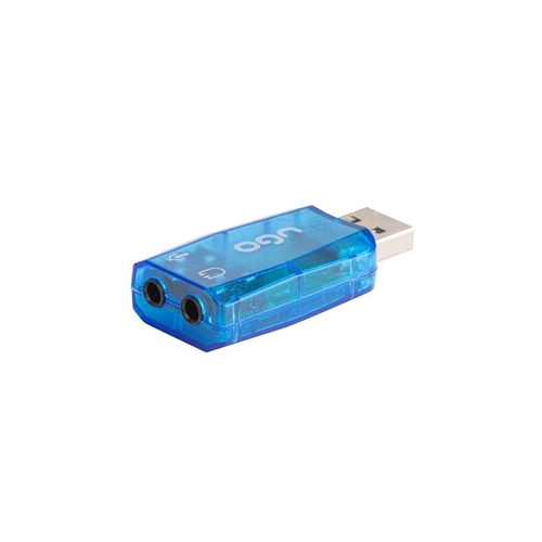 Placa Som uGo USB 5.1 - uGo - 5901969410419