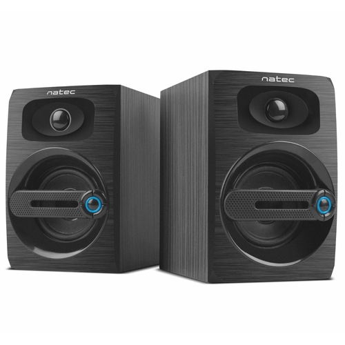 Natec Cougar 6W RMS 2.0 Black Speakers - Natec - 5901969426113