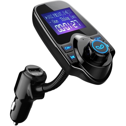 Car Bluetooth FM Transmitter - Victsing - GEBH052AL