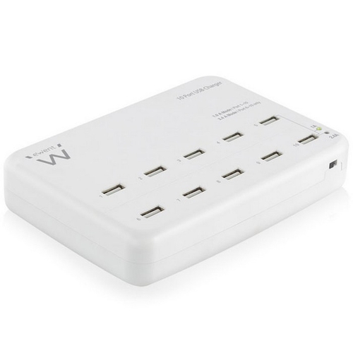 10-Port USB-A Charger - Ewent - 8032958188686
